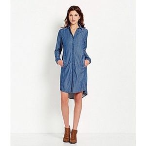 Size XS/TP Eileen Fisher Denim Shirt Dress